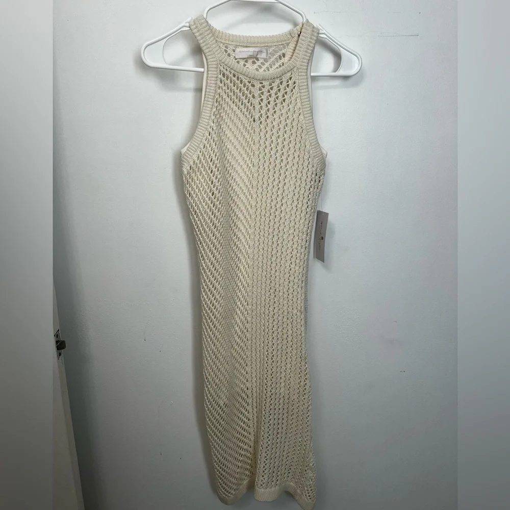 Spiritual Gangster Kinsley Cream Crochet Dress with removable under dress - Picture 3 of 6